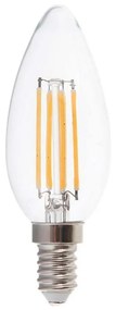 LED Крушка FILAMENT E14/4W/230V 6500K