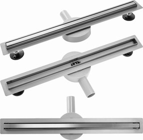 Линеен сифон Rea Neo Slim Pro Nickel Brush INOX 50