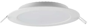 LED Лампа за окачен таван LED/18W/230V Ø 22 см 3000K бял