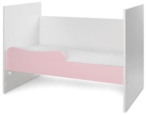 LORELLI Classic Трансформиращо се легло 82/190 см. MULTI БЯЛО/ORCHID PINK