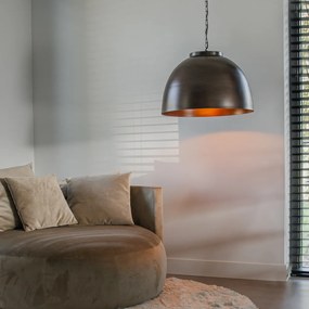 Индустриален висящ аплик антично кафяв 60 см - Hoodi