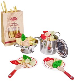 Classic world - Детски дървен готварски комплект - паста