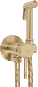 Смесител за биде Rea Lungo Loop Diamond Brush Gold