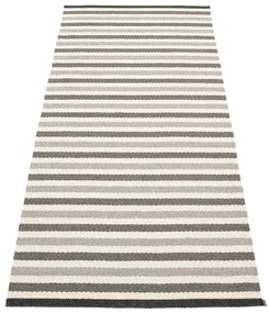 Сива и бежова пътека за открито и закрито 85x200 cm Teo Warm Grey – Pappelina