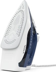 Ютия за гладене Tesla IR301BL, 2600 W, Керамична плоча, Пара 135g/min, 0.400 ml, Самопочистване, Син/Бял