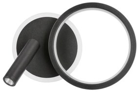 LED стенен спот MONET LED/16W/230V черен