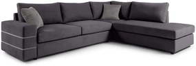 Ъглов диван Holmes-Gray-Right