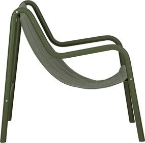 Зелен градински стол метален Nokk – noo.ma
