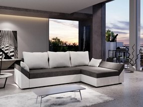 Ъглов диван Eibar-Gkri-Leuko