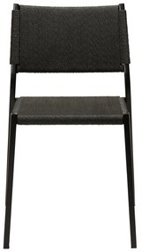 Черен трапезен стол Loop - DAN-FORM Denmark