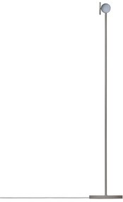 Сива LED затъмняваща се подова лампа (височина 130 cm) Stage – Blomus