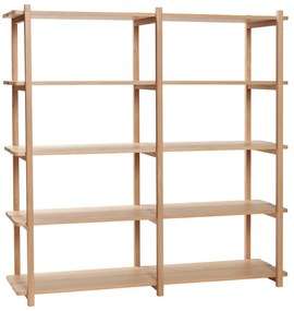 Рафт от дъбова дървесина 150x150 cm Mason - Hübsch