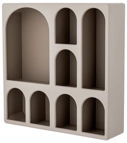 Сиво-бежов на няколко нива стенен рафт 48 cm Graphia – Bloomingville