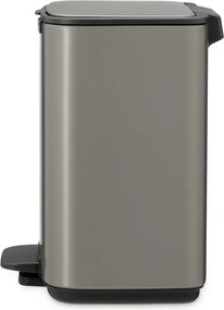 Сиво стоманено кошче за боклук с педал 4 l Bo – Brabantia