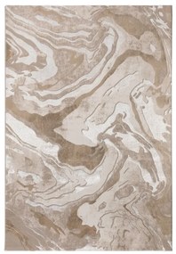 Бежов килим , 120 x 170 cm Marbled - Flair Rugs
