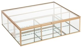 Кутия за съхранение на бижута atmosphera Mood, Стъкло