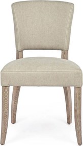 Бежов тапициран трапезен стол Maratriz – Bizzotto