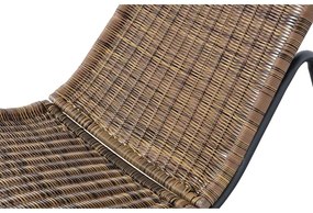 Градински люлеещ се стол от ратан Tom - WOOOD