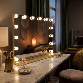 Огледало LED HOLLYWOOD L.Gold