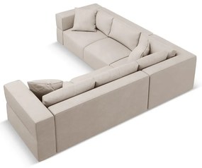 Бежов променлив ъглов диван Esther – Milo Casa