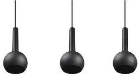 Черно висящо осветително тяло Ciliana – CINQUE