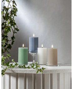 LED свещ (височина 15 см) Flamme Stripe - Star Trading