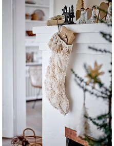 Свещници от полирезин с коледен мотив в комплект от 4 броя Abba - Bloomingville