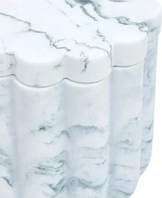 Контейнер за памук 5five Marby, Бял