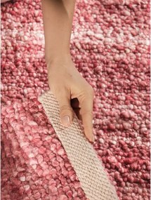 Тъмнорозов ръчно изработен килим от букле 120x170 cm Notting Hill Portobello – Ted Baker