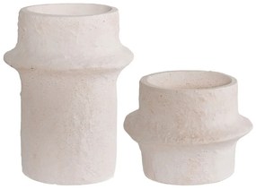 Свещници за чаена свещ в комплект от 2 бр. от цимент – House Nordic