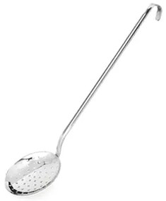 Иноксова решетъчна лъжица №2 9см (150028)
