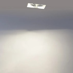 Интелигентен вграден прожектор бял без рамка с 2 WiFi GU10 - Oneon 2