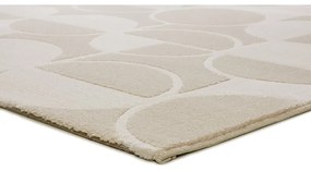 Килим в цвят слонова кост и кремаво 80x150 cm Flora – Universal