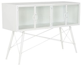 Console DKD Home Decor Бял Метал Кристал 120 x 35 x 80 cm