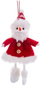 Текстилна Коледна украса 17 cm Snowman – Casa Selección