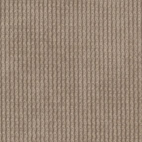 Светлокафяво единично тапицирано легло с включена подматрачна рамка 90x200 cm Barker – Ropez