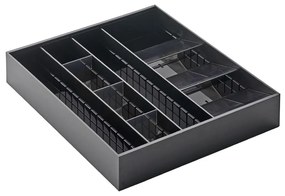 Черен пластмасов бюфет за чекмеджета 47,5 x 35 cm - YAMAZAKI