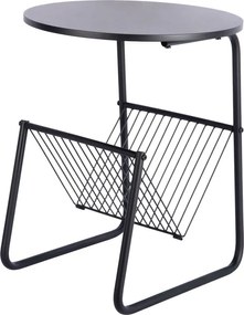 Метална кръгла странична масичка ø 40 cm Riqueza Revista – Leitmotiv