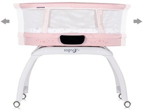 CHIPOLINO Мини кошара - кошче с LED дисплей SOGNO РОЗОВА