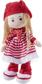 Heunec - Мека кукла с червена шапчица, серия Poupetta, 30 см