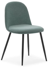 Тюркоазени трапезни столове в комплект от 4 бр. Malila – Marckeric