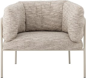 Сиво-бежово кресло Karel – Bloomingville
