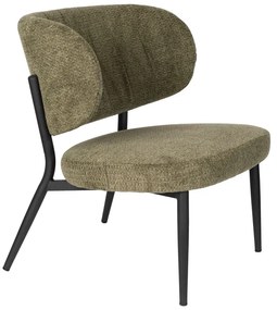 Зелено кресло Sanne – White Label