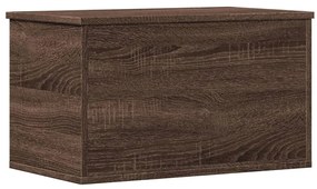 840680 vidaXL Кутия за съхранение, кафяв дъб, 60x35x35 см, инженерно дърво