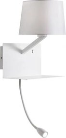 Redo 01-1807 - LED стенно осветително тяло TOMO 1xE27/42W/230V+LED/3W