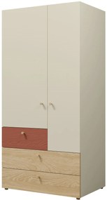 Гардероб Yuki 2-door-Корал