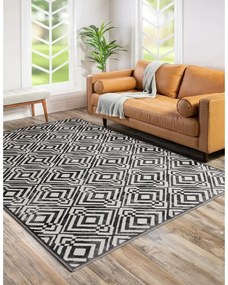 Тъмносив килим 133x190 cm Soft – FD