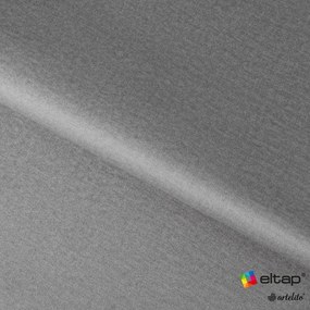 Сиво единично легло 90x200 cm тапицирано с място за съхранение с включена подматрачна рамка Lamica – ELTAP