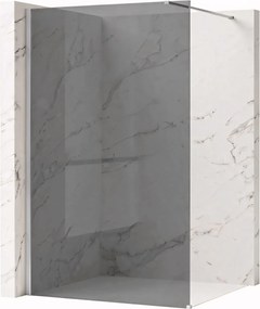 Параван за душ Rea Flexi Grey / Chrome 80