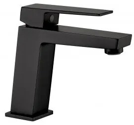 Стоящ смесител за умивалник ICF 1491085B ЕЛИНОР MATT BLACK, месинг, черен мат, 15.7x13.2см